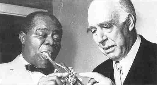 Louis Armstrong with N.B.